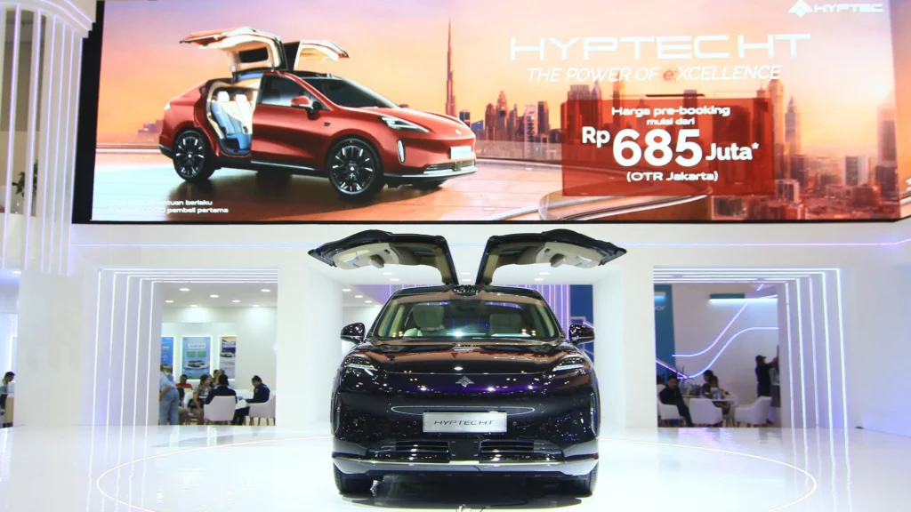 AION Hyptec HT jadi salah satu rekomendasi mobil listrik dari acara GIIAS lalu