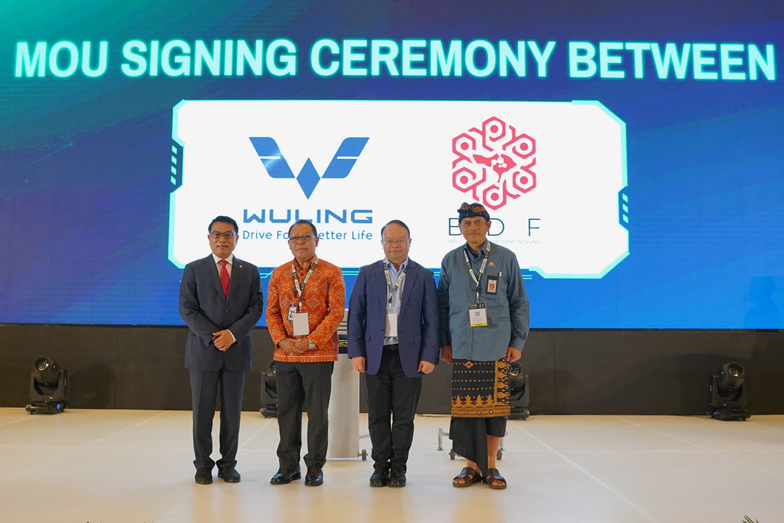 Wuling kerjsama dengan PT Bali-Kerthi Development Fund Ventura